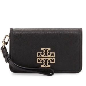 Tory Burch Britten Smartphone Wallet Wristlet
